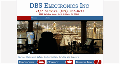 Desktop Screenshot of dbselectronics.com